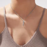Silver Hug Necklace - Image 4