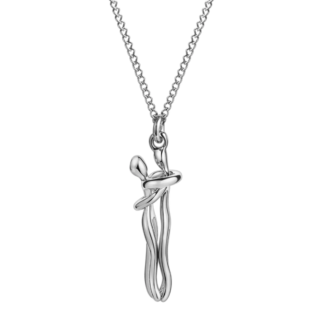 Untitleddesign-2022-08-01T204603.148.webp Silver Hug Necklace - Image 1